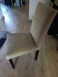 Cadeiras bege/Taupe