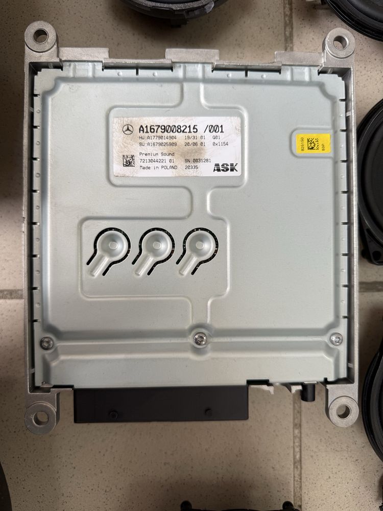 Акустика музыка динамики Burmester Mercedes EQC EQB GLE CLA GLC