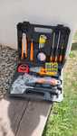 Kit de Ferramentas Básicas de 16 Peças, com mala (novo)