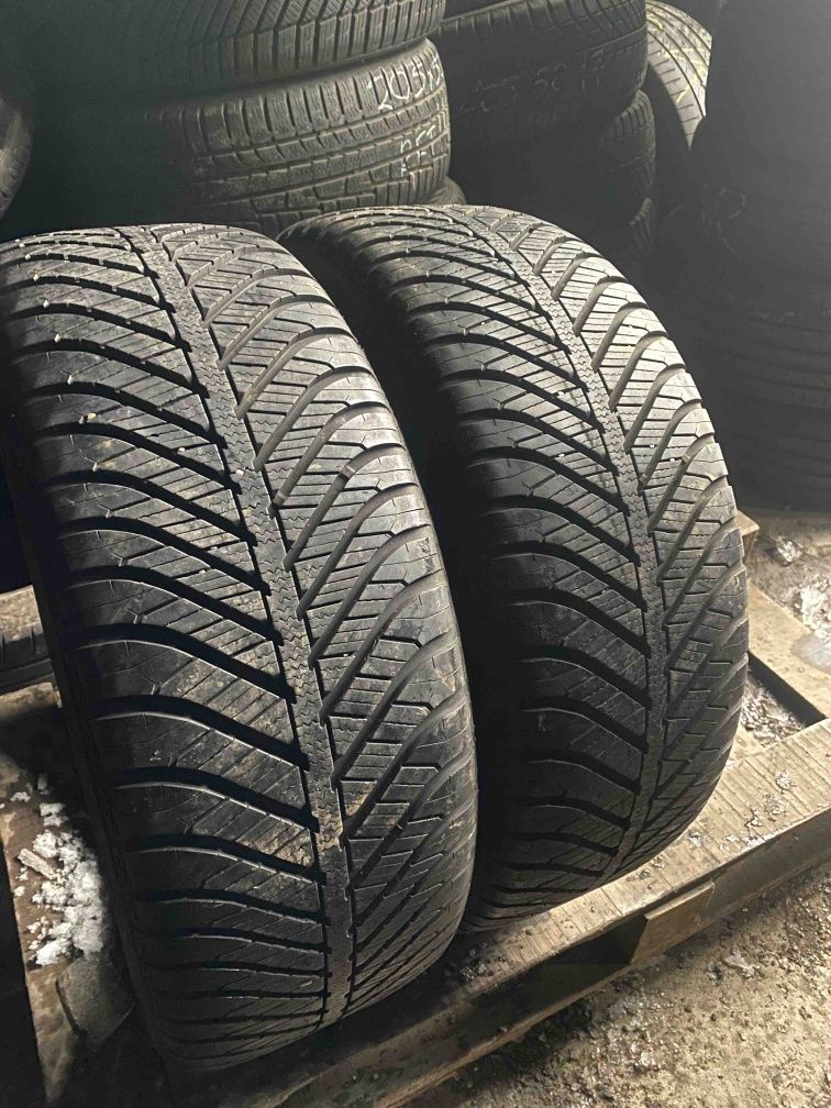 225.50.17 GoodYear 2шт БУ склад шины резина из Европы всесезон 50 R17