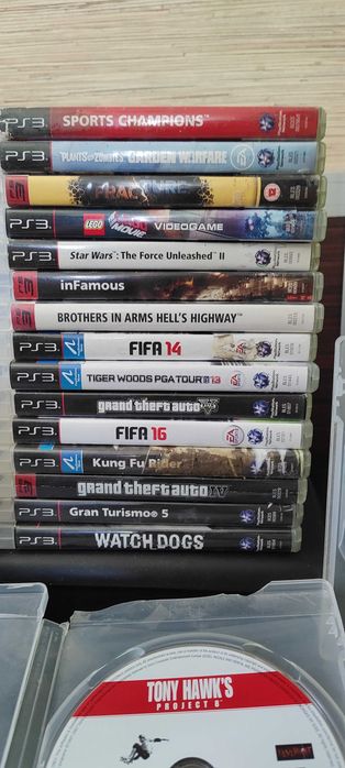Zestaw gier na konsole PS3 GTA 5/Gta 4 /Gran Turismo 5/Infamous itp