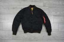 Alpha Industries MA-1 Flight Jacket Slim Kurtka Bomberka Flek Roz. S