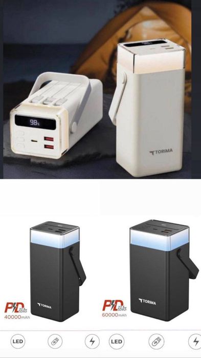 Павербанк Torima 40000/60000 mAh 22.5W