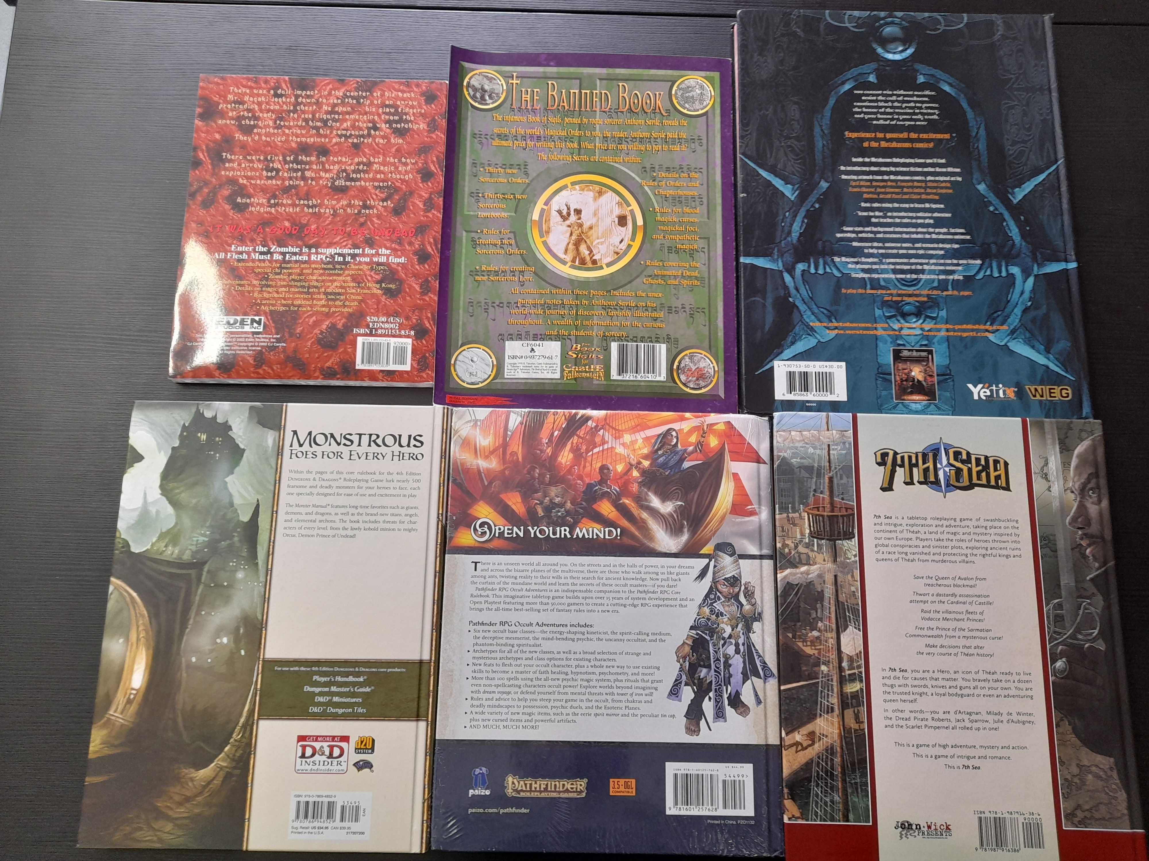 RPG Roleplaying games livros