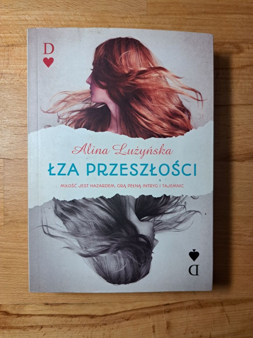 Książka, Alina Lużyńska "Łza przeszłości"