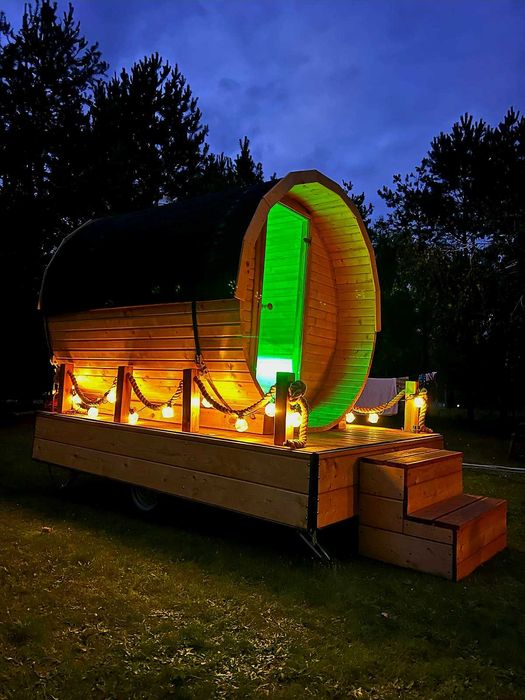 Bania, balia,sauna Jacuzzi mobilne, Basenik do morsowania Wynajem!