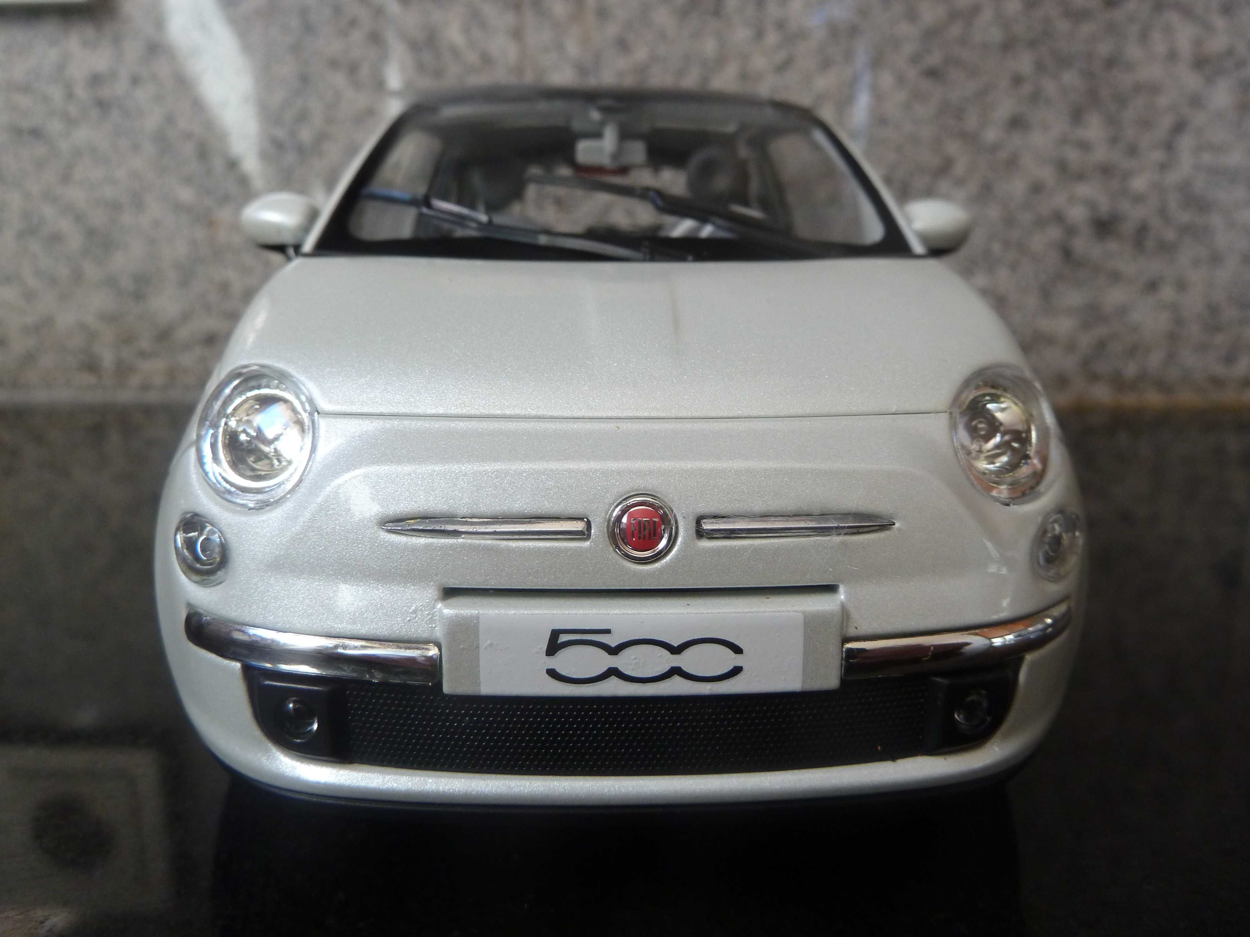 1:18 Norev, Fiat Nuova 500, AutoArt, Minichamps