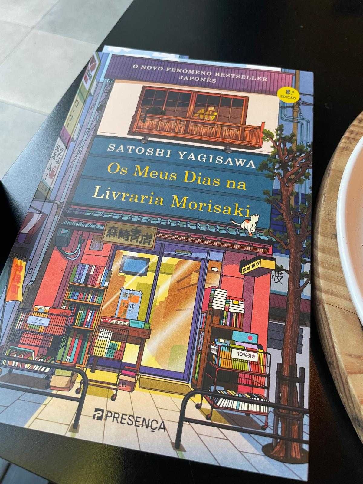 Os Meus Dias na Livraria Morisaki (livro em ótimo estado)