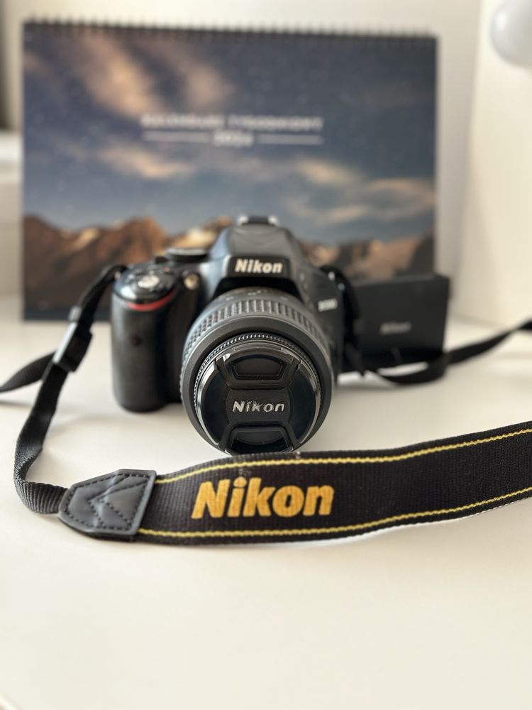 Aparat Nikon D5100 + obiektyw 18-55mm + ładowarka – stan bardzo dobry