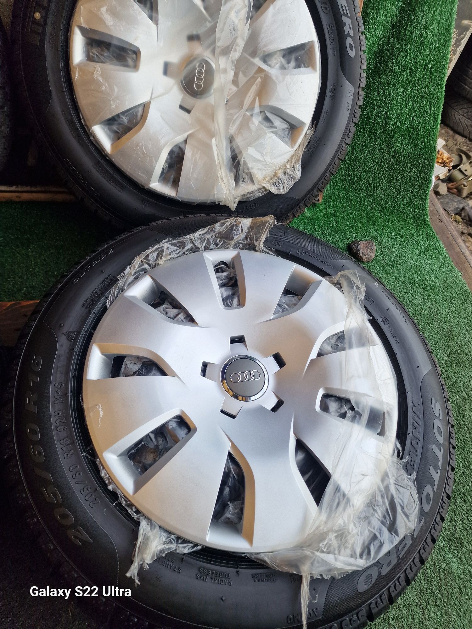 Koła zimowe 16 5×112 Audi A4 B8 B9 A6 C7 C8 Nowe 66.6mm 205/60/16 Orgi