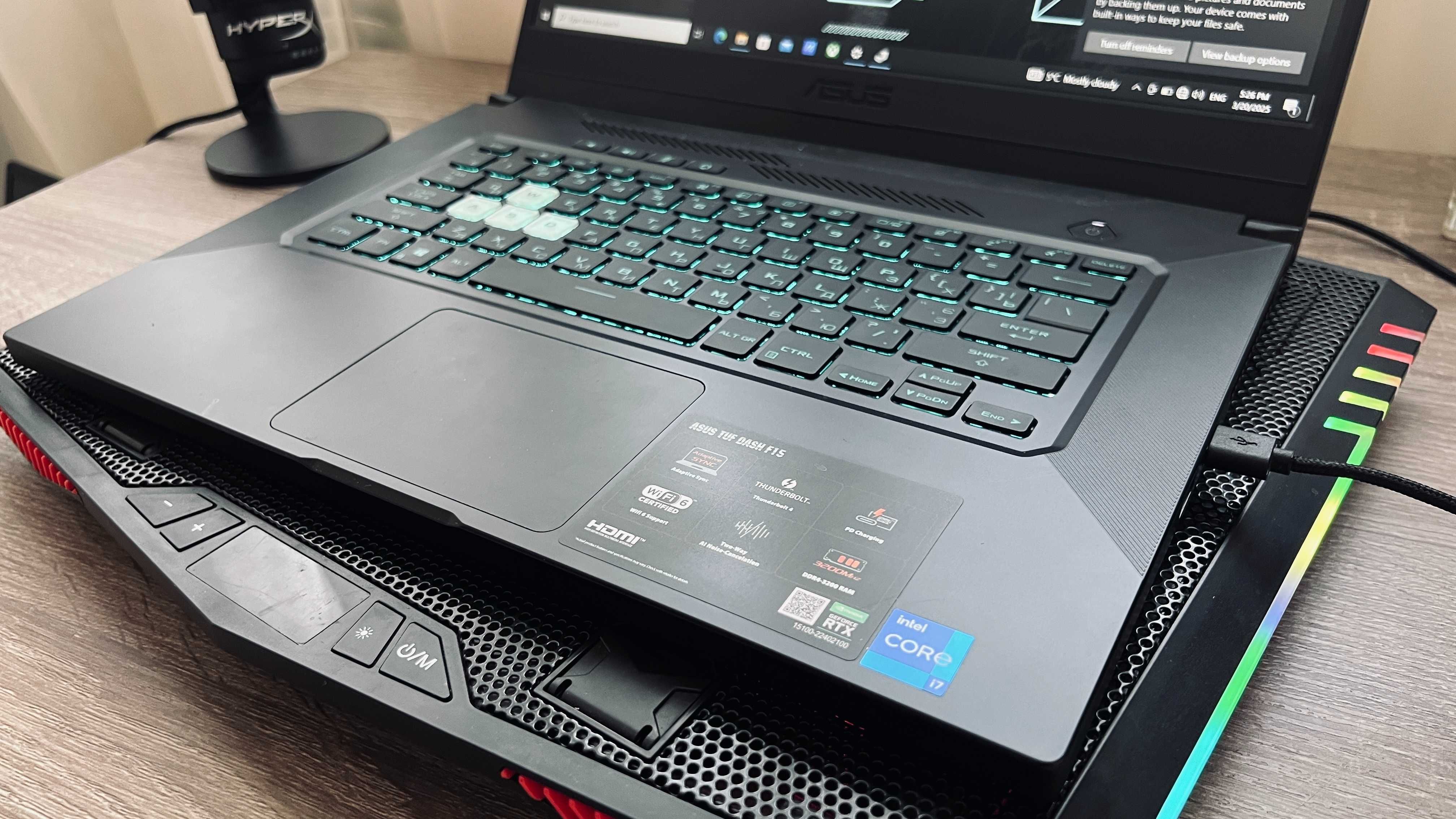 NEW! Игровой ноутбук Asus TUF Dash F15 (RTX 3060 6гб, core i7 , 4060)