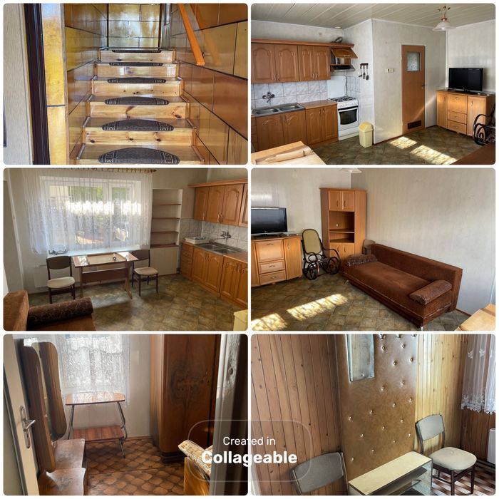 Dom wolnostojący z mieszkaniem i zabudowaniami gospodarczymi