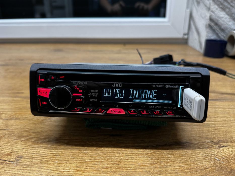 radioodtwarzacz  JVC KD-R861BT