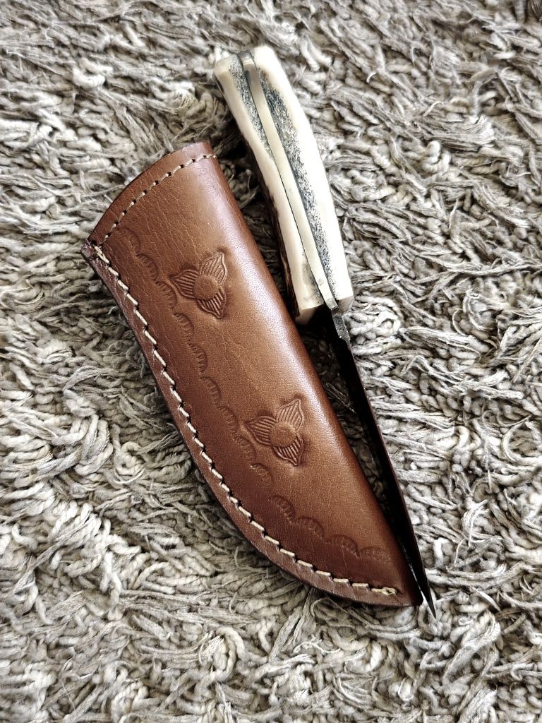 Nóż Myśliwski Damast 7/Róg/Custom