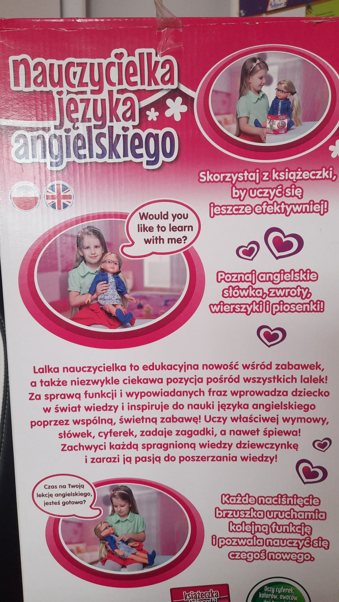 Lalka interaktywna Natalia Nauczycielka Angielskiego