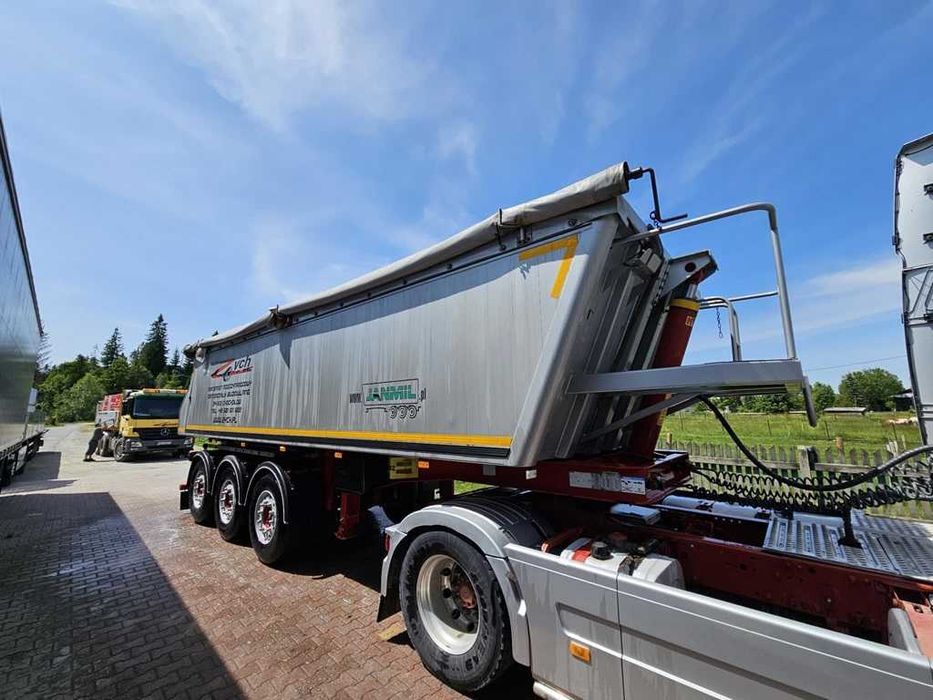 Janmil WYWROTKA 26m3 / SAF / OŚ PODNOSZONA / ALUFELGI Alcoa / 2016r