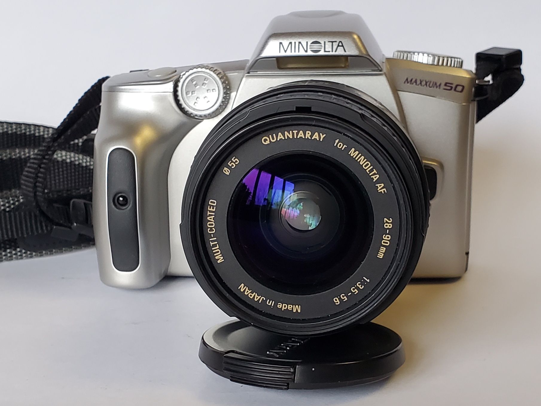 Пленочный фотоаппарат Minolta Maxxum 50 тестирован как новый
