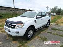 Ford Ranger wersja XLT 2.2 TDCI 4X4 PODWÓJNA KABINA, hak (3500kg) automat 2015 rok