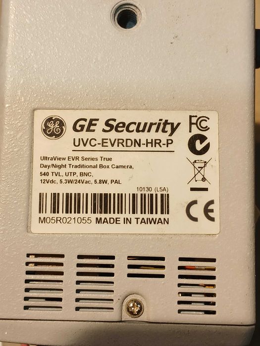 Камери  відеоспостереження GE Security KTC-815CP(color),UVC-EVRDN-HR-P