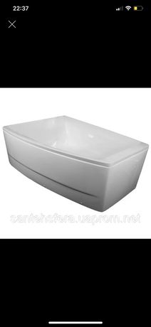 Акрилова асиметрична ванна Volle TS-100/L R