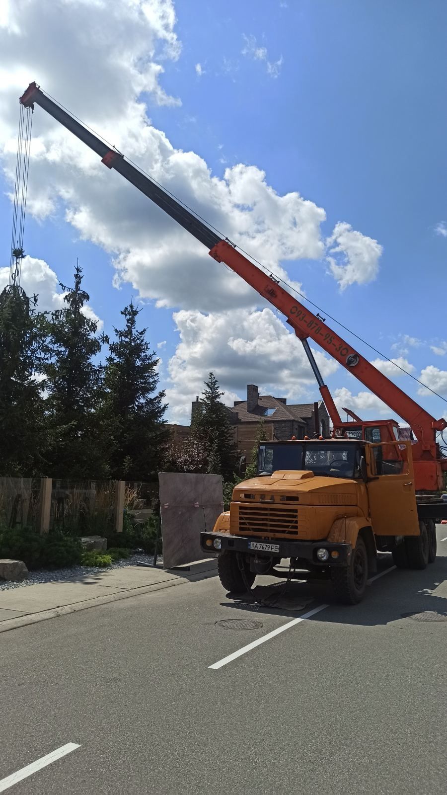 оренда автокрана 14, 25т., послуги автокрана Київ , обл. Швидка подача