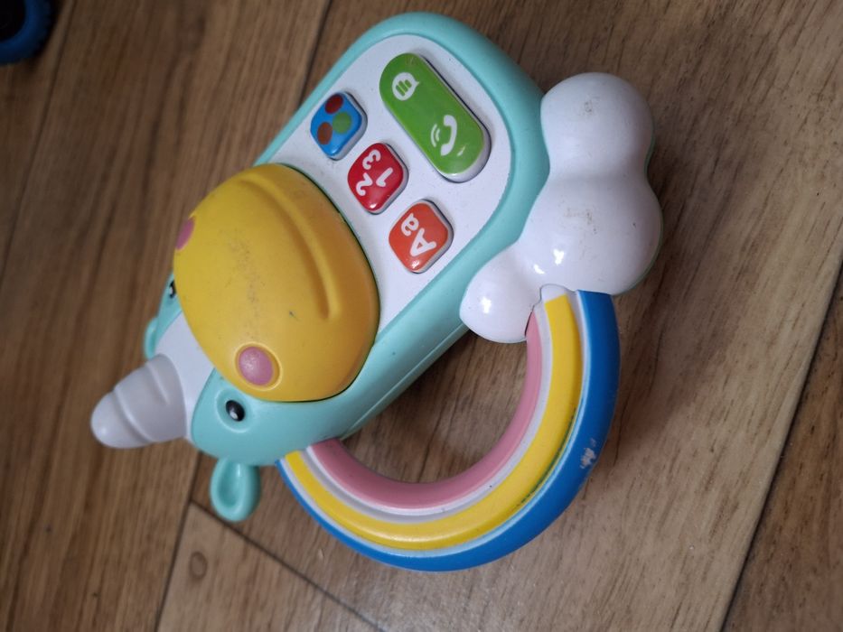 Telefon zabawkowy jednorożec