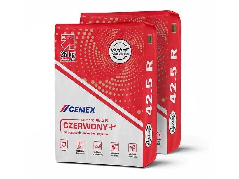 Cement Vertua® Plus CEM II/A-LL 42,5 R – NA 25kg - 14,90 zł