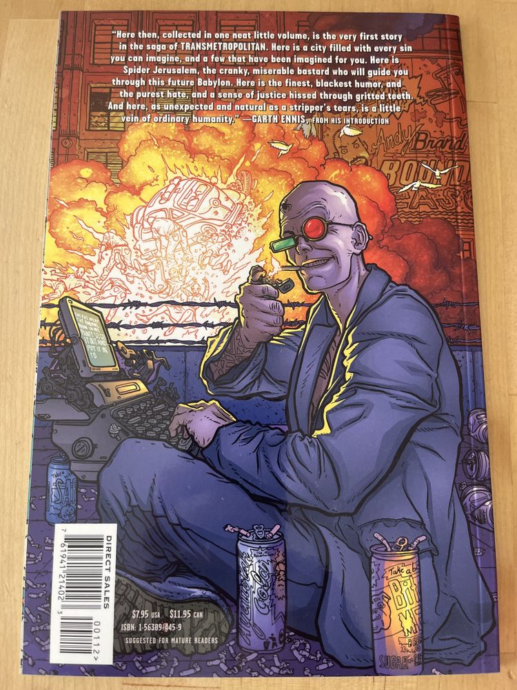 Transmetropolitan - back on the street l Vertigo