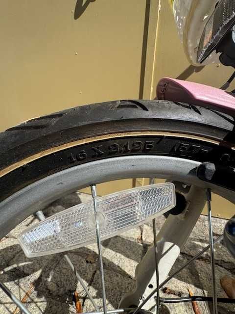 Bicicleta Menina - Roda 16 - Nova - Nunca Usada - Marca Sleiphir