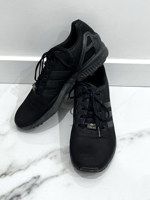 Adidas buty sneakersy damskie czarne siatka sportowe zx flux 40