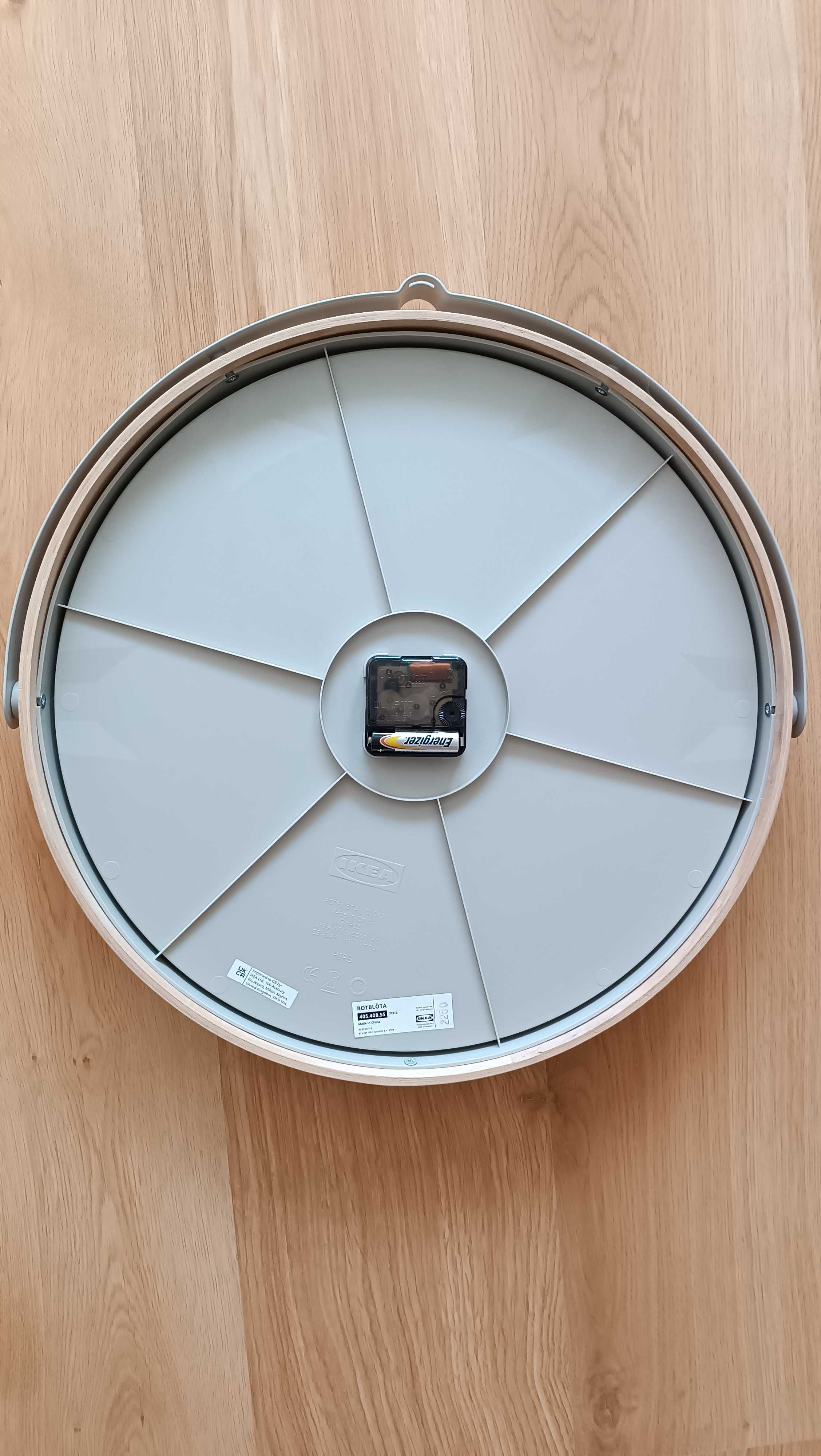 Zegar ścienny wskazówkowy IKEA