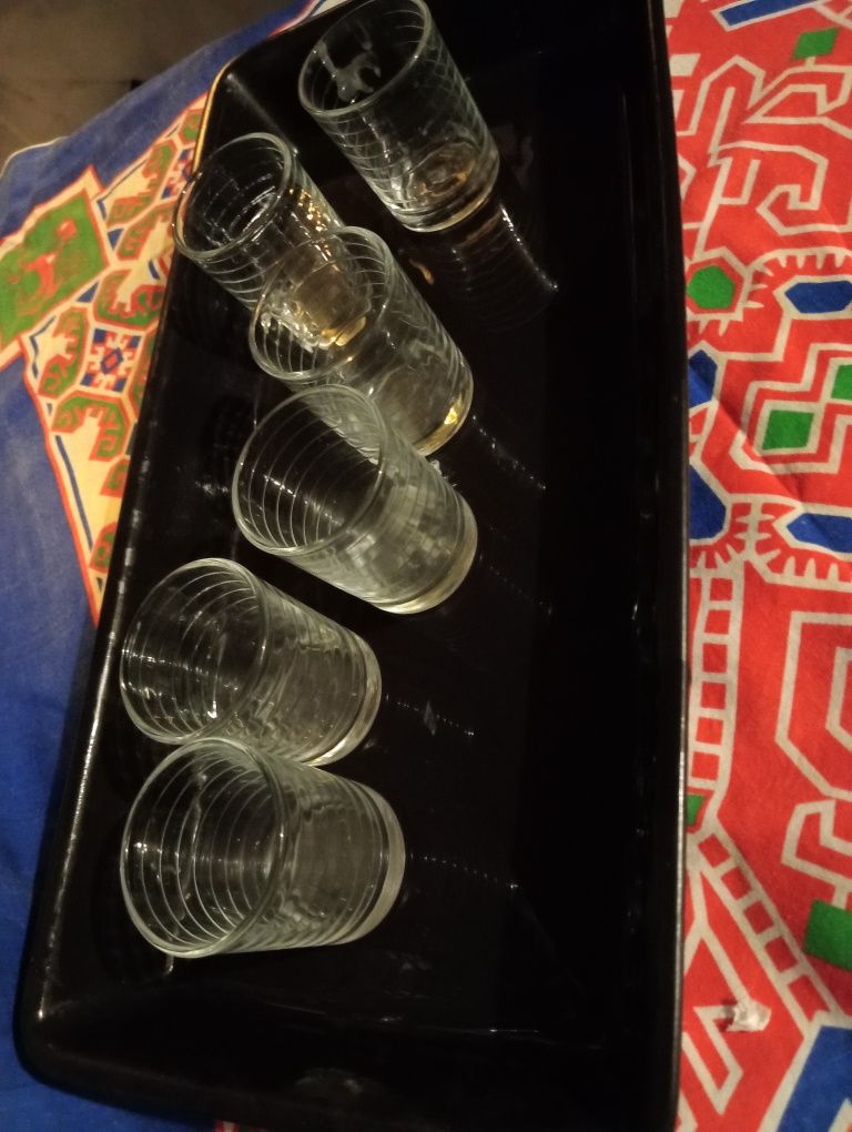 Conjunto de 6 cálices de licor Bar