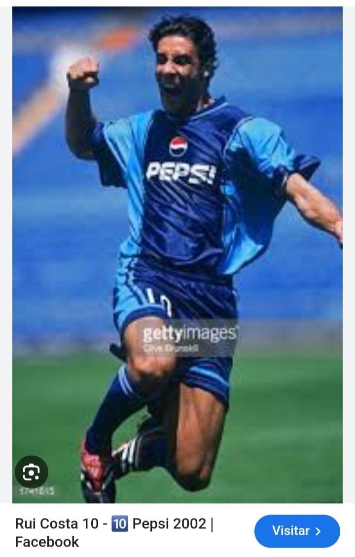 Rui Costa - Pepsi All Star Team - Autografada