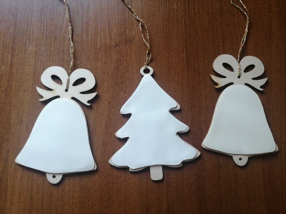 Zawieszka, ozdoba, Boże Narodzenie, wyszywana ręcznie ,haft krzyżykowy