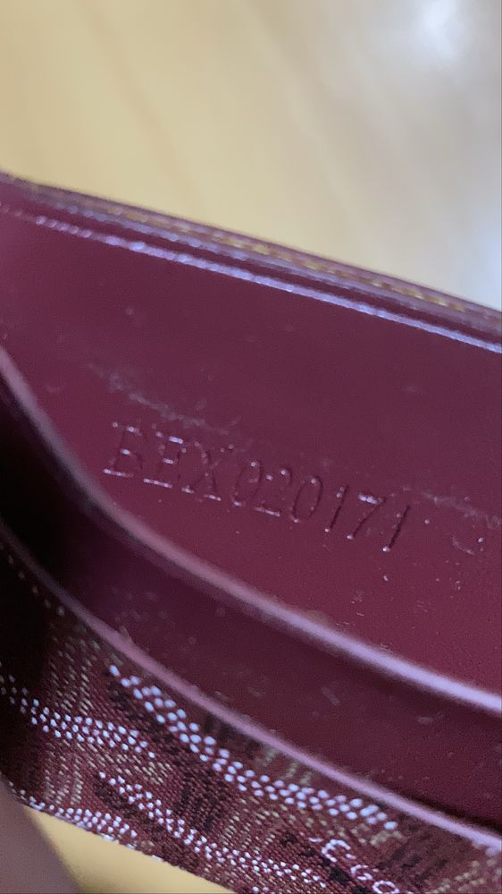 Goyard Paris Wallet