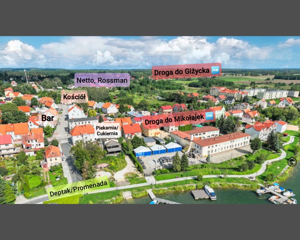pokoje Nad jeziorem Mazury - pokoje 2-, 3-, 4os
