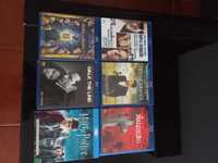 Vendo 6 filmes em blu-ray como novos a 5 euros cada