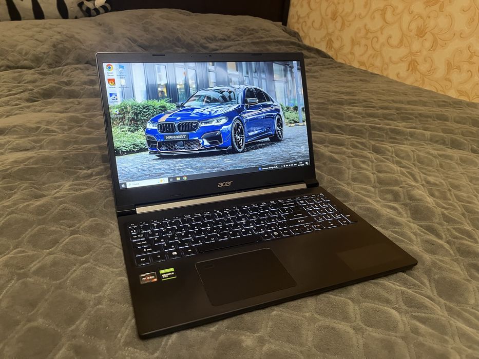 Потужний ігровий ноутбук Acer Aspire 7 (Ryzen 5, GTX1650Ti 4 GB GDDR6)