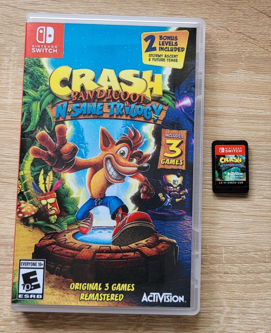 Crash Bandicoot N. Sane Trilogy Nintendo Switch 
Trilogy