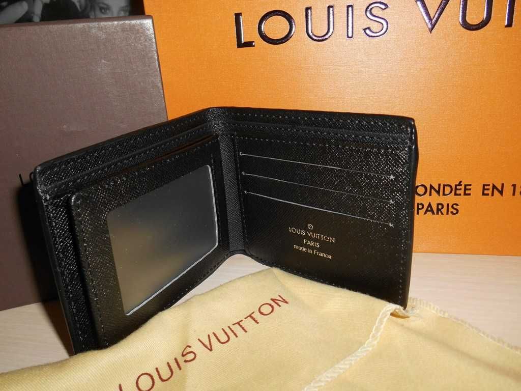 Louis Vuitton portmonetka portfel męski skóra prezent 76-22