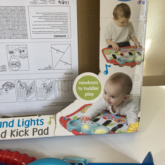 Дитяче піаніно playgro 0+ іграшки розвиваючі інтерактивні музичні