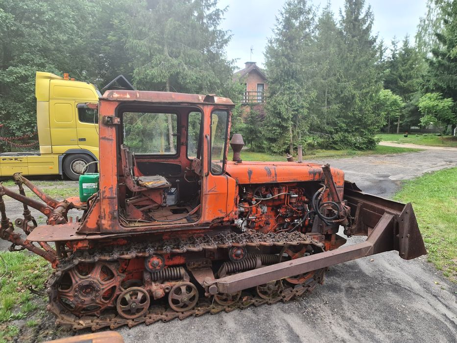 DT-75, spychacz, Równiarka,  ciągnik gąsienicowy, PODNOŚNIK!!!