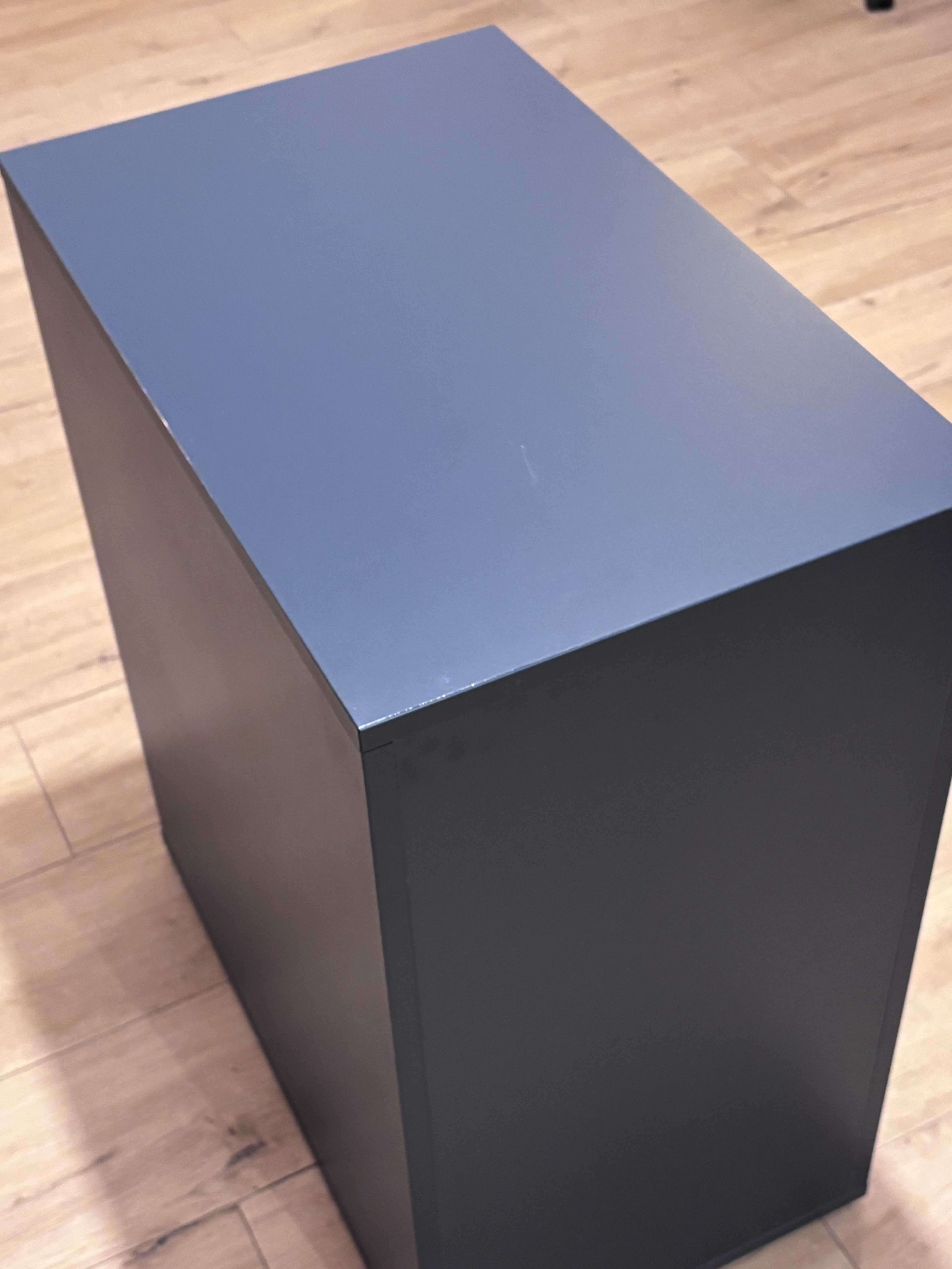 Komoda ALEX kolor czarnoniebieski (IKEA)