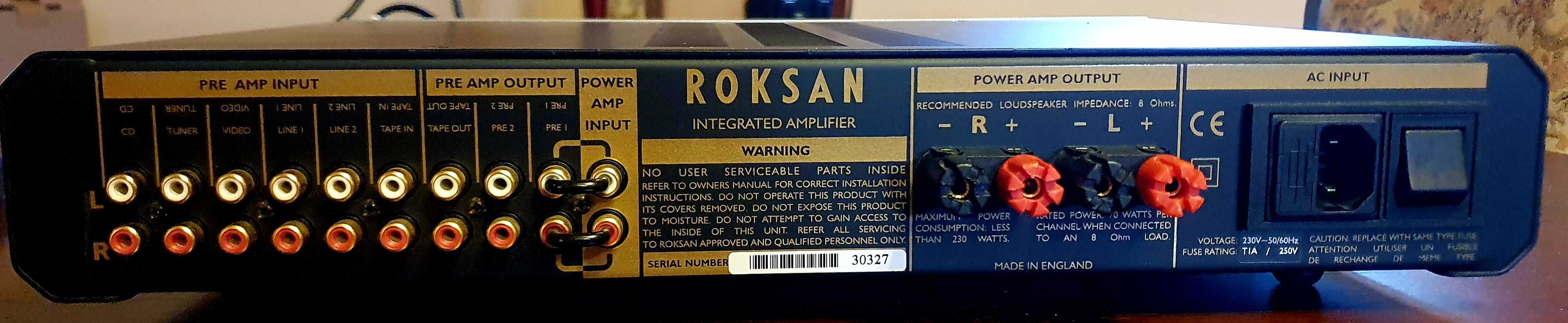 Wzmacniacz stereo Roksan Caspian mk1 England