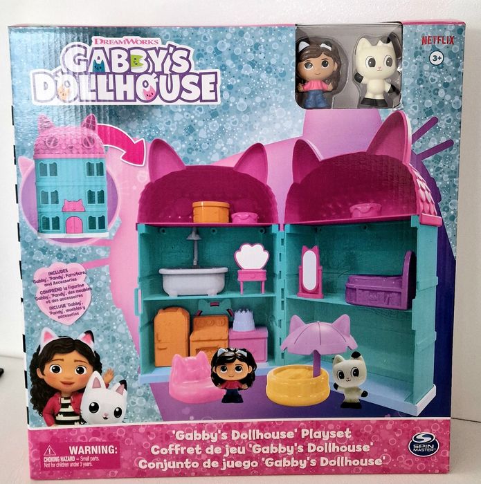 Ляльковий будинок Габбі Gabby's Dollhouse 16 предметів