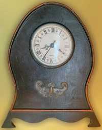 Relógio de Mesa em Mogno, muito Raro e Antigo