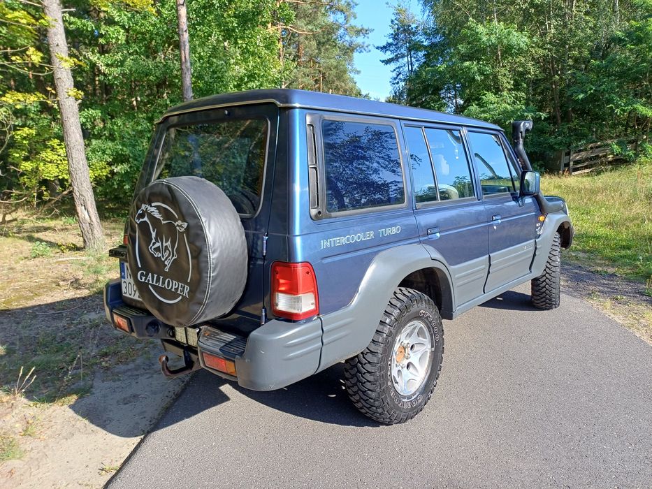 Hyunday Galloper 2.5 TDI # 4x4 # terenówka # nie pajero# klima # 7os.