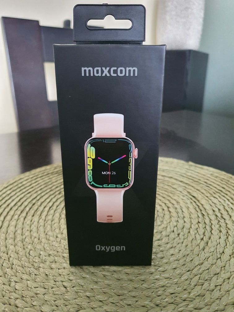 Smartwatch Maxcom FW26 Oxygen Złoty - Nowy