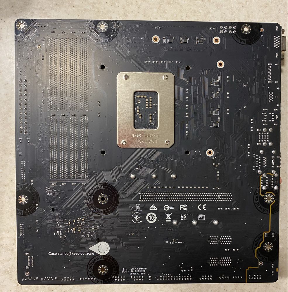 Материнська плата MSI Pro B760M-P DDR4 intel (socket 1700)