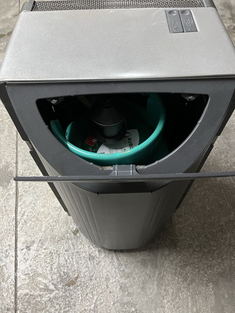Aquecedor a gas com bilha